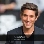 David Muir in news studio