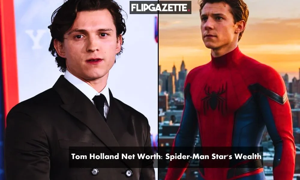 Tom Holland as Spider-Man on a rooftop